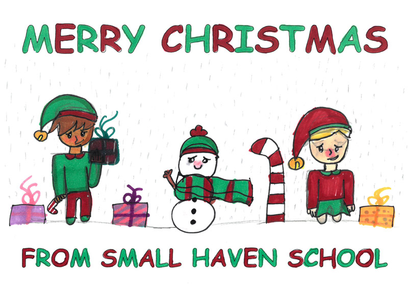 Upper School Christmas card